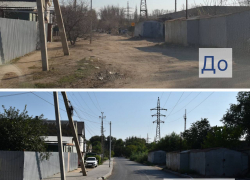 В Ленинском районе Астрахани завершили благоустройство улицы