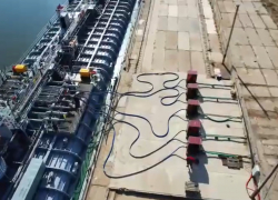 В Астраханской области в частном порту строят зерновой склад и парк для хранения масел