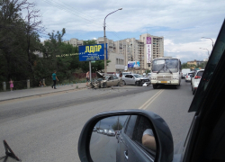 Глазами очевидцев: страшное ДТП в Астрахани