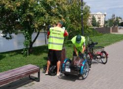 Глава Астрахани осветил последствия пикников у Лебединого озера