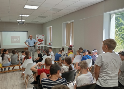 Отдыхающим лагеря «Юный железнодорожник» напомнили о правилах безопасного поведения вблизи стальной магистрали