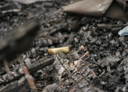 Горел камыш: в Астрахани пострадали 28 соток растительности, два автомобиля, окно и дом