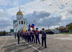 Астраханские кадеты-казаки приняли присягу