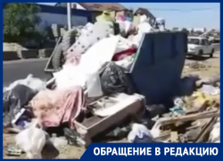 Снова лето и снова горы мусора. Астраханцы жалуются на свалки 