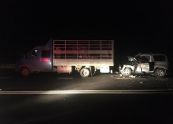 Астраханец врезался в затаившийся грузовик
