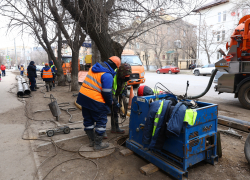 В Астрахани заменят огромный участок канализации
