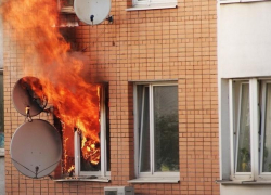 За один день в Астрахани горели четыре квартиры
