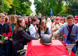 В Астрахани простились с красноармейцем Алексеем Беляковым