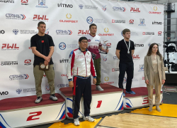 Астраханец занял второе место на студенческой лиге по спортивной борьбе 