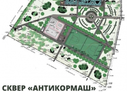 В Астрахани начинаются работы по строительству современного сквера