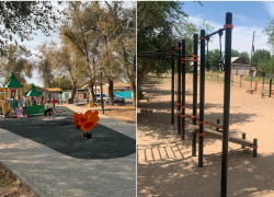 В центральной части Астраханской области обновили более 30 общественных мест