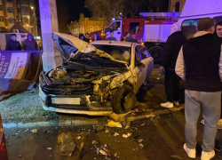 В центре Астрахани произошло ДТП: пострадали два человека