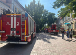 В пожаре на Кирова в Астрахани пострадал человек