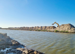 Дноуглубление судоходного канала в Астраханской области завершено на 93%