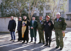 Глава Астрахани проводил мобилизованных на боевое слаживание