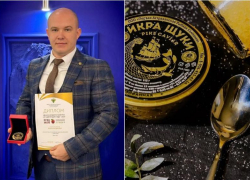 Астраханская рыбная компания получила золотую медаль за свою продукцию