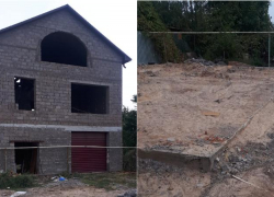 Астраханца заставили снести построенный в Трусовском районе дом