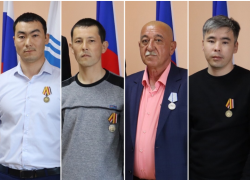 Астраханцы-участники спецопераций в Сирии и на Украине получили госнаграды