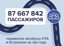 В Астрахани число пассажиров «Волгабасов» выросло с 10 до 43 миллионов человек