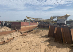 Астраханскую компанию по перевалке грузов привлекли к ответственности за распил судна