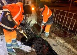 Дорожники привели в порядок проблемные участки на сорока улицах Астрахани