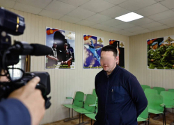 Астраханец получил медаль "За воинскую доблесть"