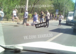 В Астрахани газелист сбил пенсионерку на пешеходном переходе