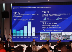 Грузооборот астраханских портов побил рекорды перевозок в условиях ограничений