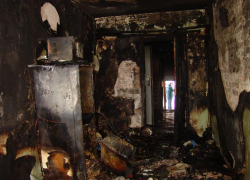 Из-за короткого замыкания в Астраханской области горел жилой дом