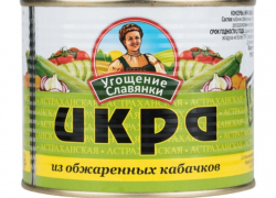 Астраханская кабачковая икра стала лучшей в России 