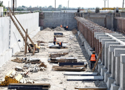 До зимы подрядчик выполнит основные работы на северных очистных сооружениях в Астрахани