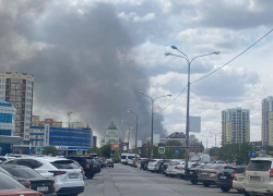 В третий раз на правобережье Астрахани горит мусорный полигон