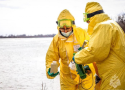 В астраханском селе состоялась тренировка по ликвидации последствий затопления