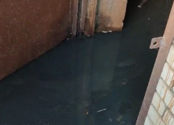 На Фунтовском шоссе в Астрахани обнаружена новая точка канализационного коллапса