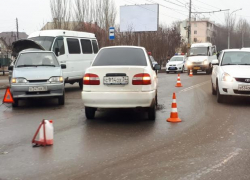 В Астрахани произошло тройное ДТП с участием маршрутки