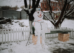 На Новый год в Астрахани выпадет много снега