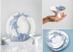 Астраханская рыбоводная компания и Императорский фарфоровый завод выпустили авторский ансамбль