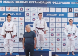 Астраханская дзюдоистка взяла золото Всероссийских соревнований в Армавире