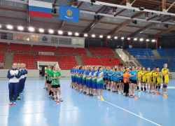 В Астрахани прошла церемония открытия финальных игр гандбольного турнира
