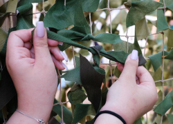 В мае 2023 года астраханские волонтеры изготовили 120 масксетей 