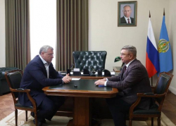 Игорь Бабушкин и Сергей Новак обсудили проблемы Ахтубинского района