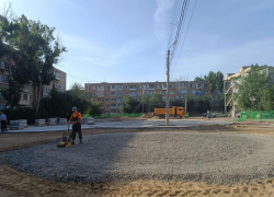 В сквере на проезде Воробьева в Астрахани уложат светящуюся плитку 