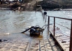 В Астраханской области на один понтон стало меньше 