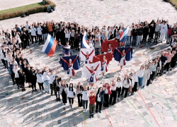 Астраханцы снялись в ролике «Мы вместе» в поддержку Донбасса 