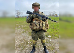 Астраханский контрактник-доброволец получил медаль «За мужество» за участие в СВО