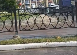 Астрахань чуть не утонула в ржавой воде 