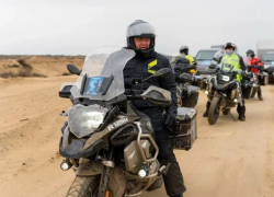 Астраханская мотоколонна во главе с губернатором прибыла в Атырау