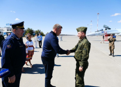 На астраханский аэродром прибыли новейшие истребители СУ-35