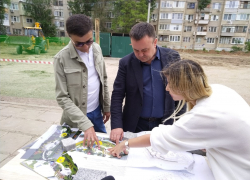 В Астрахани приступили к обустройству двух новых общественных пространств