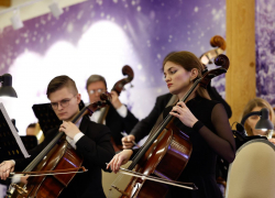 В Астрахани одаренные дети и студенты выступили с оркестром Прикаспийских стран